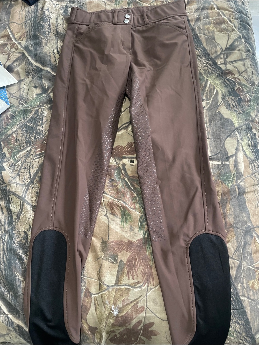 Dover Saddlery Brown Full Seat Stick Breeches size 24